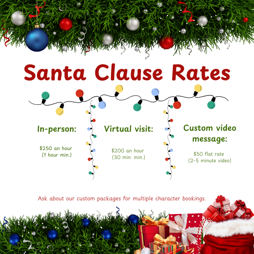 santa rate sheet pricing